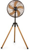 DOMO DO8146 - Statiefventilator - Houten design - Tot 140 cm
