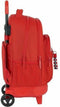 Schoolrugzak met Wielen Compact Atlético Madrid M918 Rood Wit (33 x 45 x 22 cm)