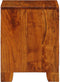 vidaXL - Nachtkastje - 35x35x45 - cm - massief - acaciahout