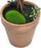 vidaXL - Kunstplanten - met - pot - 2 - st - buxus - bolvorming - 33 - cm - groen