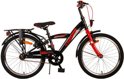 Volare Thombike - Kinderfiets - 20 inch - 2 Handremmen - Zwart Rood