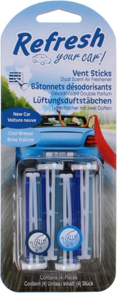 Auto luchtverfrisser California Scents Vent Sticks (2 pcs)