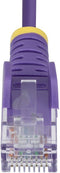 StarTech.com N6PAT150CMPLS - CAT6 Ethernet Kabel - 1,5m Snagless 100W PoE 28AWG UTP LSZH Paars