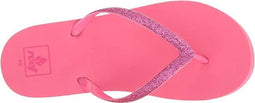 Reef Little Stargazer - Meisjes Slippers - Glitterend bandje - Hot pink - Maat 19/20