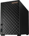 Asustor DriveStor 2 Lite (AS1102TL) - NAS Mini Tower - 2 HDD SATA III - Zwart