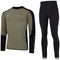 Dare2b - Men Exchange III Base Layer Set - Olive Green Black - Maat L