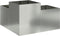 vidaXL - Tuinplanter - 80x80x48 - cm - Gegalvaniseerd - Staal