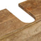 vidaXL - Wastafelkast - 62x33x58 - cm - massief - mangohout