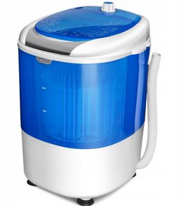 Coast Mini Wasmachine / Reiswasmachine - Met Centrifugefunctie & Dubbele Kuip - 36 x 34 x 51 cm -