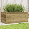 vidaXL - Plantenbak - 110x60x46 - cm - geïmpregneerd - grenenhout