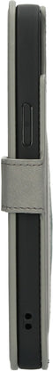 Mobiparts iPhone 14 Plus - Classic Wallet Case - Ruimte voor pasjes - Granite Grey