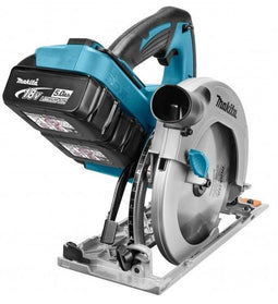 Makita DHS710RT2J - Cirkelzaag Ø190mm 2x18V 5.0Ah Li-ion - Inclusief 2 accu's en lader (2 stuks)