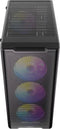 Antec VX310 ARGB - Behuizing - ATX Micro-ATX Mini-ITX - Gehard glas - 34,13L