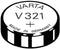 Varta 00321101111 - Wegwerpbatterij - Zilver-oxide 1,55 V Knoopcel (S)