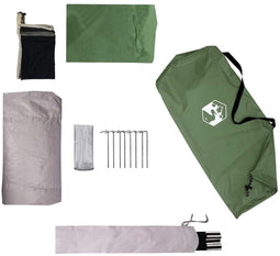 vidaXL - Tent - 1-persoons - waterdicht - groen