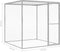 vidaXL - Kattenkooi - 6x1,5x1,5 - m - gegalvaniseerd - staal