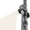 tectake® Klemluifel - Balkonluifel met handzwengel - UV-bestendig en waterafstotend - Breedte 400 cm - Beige