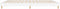 vidaXL - Bedframe - bewerkt - hout - wit - 150x200 - cm
