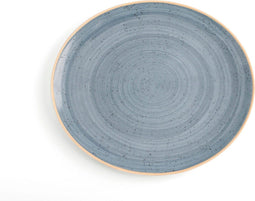 Platt tallrik Ariane Terra Keramisch Blauw (30 x 27 cm) (6 Stuks)