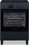 Everglades EVCK6250 Pro Line - Inductiefornuis - Mat Zwart - 60 CM - Inductie Met Simpele Draaiknop