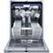 Etna VW742N - Inbouw Vaatwasser - 14 couverts - 6 programma's - 42 dB