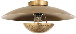 Anne Lighting Brassi - plafonniere - E27 - Ø 42cm - brons - dimfunctie
