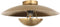 Anne Lighting Brassi - plafonniere - E27 - Ø 42cm - brons - dimfunctie
