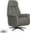 LABEL51 Oslo Fauteuil - Bruin - Stof - One Size - -