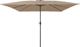 vidaXL - Vierkante - Tuinumbrella - 295x245 - cm - Taupe