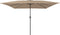 vidaXL - Vierkante - Tuinumbrella - 295x245 - cm - Taupe