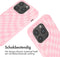 imoshion Hoesje Geschikt voor iPhone 15 Pro Hoesje Met Koord - imoshion Siliconen design hoesje met koord - Roze / Retro Pink