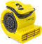 TROTEC Turboventilator TFV 10 S - Bouwventilator - 100 W - Geel