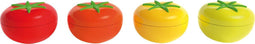 Zak!Designs Kitchen & Garden Tomaat Dipschaaltje Incl. Deksel - Melamine - Ø 8,5 cm - Geel