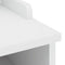 vidaXL - Gangbankje - SANDNES - wit - 87x40x50 - cm - massief - grenenhout