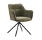 Criks Design Preston - Draaibare eetkamerstoel - 180° draaibaar - green (2 stuks)