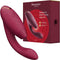 Womanizer Duo 2 - DE TarzanVibrator - Luchtdruk (clitoris) + Vibrator (G-Spot) - Herlaadbaar - Waterdicht - Bordeaux