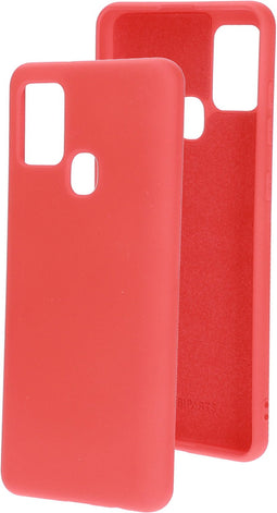 Mobiparts Galaxy A21s (2020) - Silicone Cover - Soft-touch - Rood