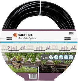 GARDENA 13504-20 - Druppelbuis 13 mm - 50 m met geïntegreerde druppelaars 1,6 l/u