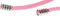 Mobiparts Universal - Telefoonkoord - Verstelbaar tot 1.50 meter - Roze transparant
