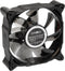 Noiseblocker MultiFrame M8-P - Ventilator 80mm - 17dB(A) - Zwart