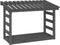 vidaXL - Haardhoutrek - 108x64,5x78 - cm - massief - grenenhout - grijs