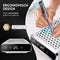 Beeperfect® Nail Dust Collector - Nagelstofafzuiger - Draadloos en Oplaadbaar - Zilver Zwart