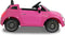 Ride-on Fiat 500 pink 12V