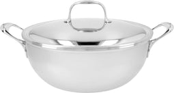 Demeyere Atlantis - Conische Braadpan - Ø 28 cm - RVS met Deksel