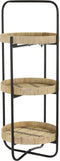 Light & Living - Etagere LORENA - Ø37x89cm - Zwart