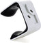Clug Plus Fiets Clip voor de muur - Wit/Zwart