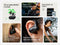 Belkin SoundForm ClearFit - Open-Ear Wireless Earbuds - Bluetooth 5.3 IPX5 Zwart