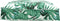 vidaXL - Palletkussen - voor - Zitplaats - Bladpatroon - 70x70x12 - cm - Oxford - Stof