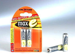 Ansmann MAX-E - AA Accu 2100mAh NiMH - Zilver (2 stuks)