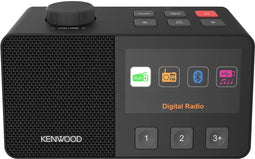 Kenwood CR-M70DAB - Seniorenradio met 4,3" kleurendisplay en Bluetooth - Zwart